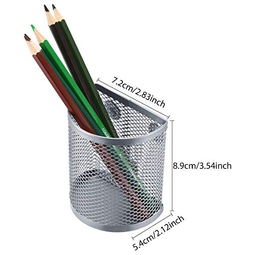 6 Pack Locker Organizer, Pencil Holder, Mesh Pencil