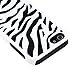 iPhone 5 White Black Dual Layer Zebra Hybrid Soft Silicone Hard PC Case Cover