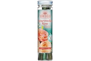 NEW Scentsicles Honeysuckle Rose Scented Sticks with 2 Scenter Stakes - 1 Bottle (6 Sticks Total)