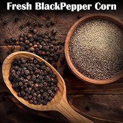 Himalayan Chef Black Peppercorns-Tall Glass