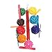 NNDA CO Colorful Pet Parrot Toy Bird Bell Ball For Parakeet Cockatiel Chew Fun Cage Toys,23x10cm/8.97x3.9