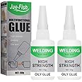 soputry Jue Fish Glue, Welding High-Strength Oily Glue Powerful Universal Multifunctional Oil-Based Adhesive (2Pcs)