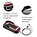 Big Ant Bike bag, Waterproof Bicycle Frame Bike Handlebar Bags with Sun Visorr And Headphone cable hole， Mountain Bike Bag with Touch Screen for iPhone 8 7Plus 6s 6plus 5s 5 Blow 6.2 Inch (Red)thumb 4