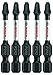 Bosch ITP2R2205 5 Pc. Impact Tough 2 In. Phillips/Square #2 Power Bits primary