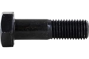 Conquest Fasteners 1-1/8"-7 x 4" A325 Type 1 Heavy Hex Structural Bolts (10 Pack) - Plain Finish