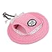Small Pet Dog ppy Cat Kitten Princess Mesh Strap Hat Cap Sunbonnet-Pink