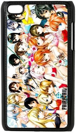 Fashion Fairy Tail Anime Hard Snap On Plastic Cover Case for iPod Touch 4, 4th Generation Wireless Phone Accessory