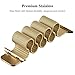 Apple Watch Band , Swees 38mm Milanese Loop Stainless Steel Bracelet Strap Replacement Wrist Band with Unique Magnet Lock for Apple Watch Series 2 (2016) / Series 1, No Buckle Needed, Gold