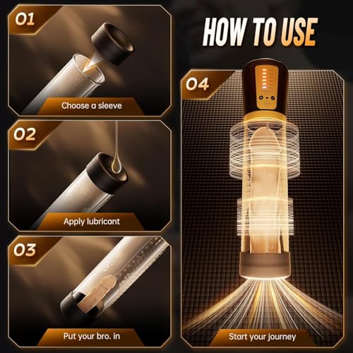Men's Growth Pump with Strong Suction Vacuum Pump with ED Screen Powerful photo 11