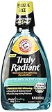 Arm & Hammer Truly Radiant Whitening & Strengthening Sparkling Mint Fluoride Rinse, 16 Fl Oz