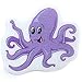 SlipX Solutions Adhesive Bath Treads, Octopus Tub Tattoos, Non-Slip Traction to Bathtubs, Showers & Other Slippery Spots (Kid Friendly, 5 Pieces, Reliable Grip)