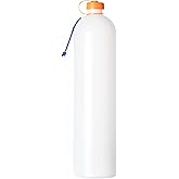 Cnoc Outdoors ThruBottle 1L Hard Sided Bottle with Slim, Lightweight Design and 28mm Neck Compatible with Most Water Filters - Reusable, Recyclable Bottle for Hiking, Backpacking, and Travel