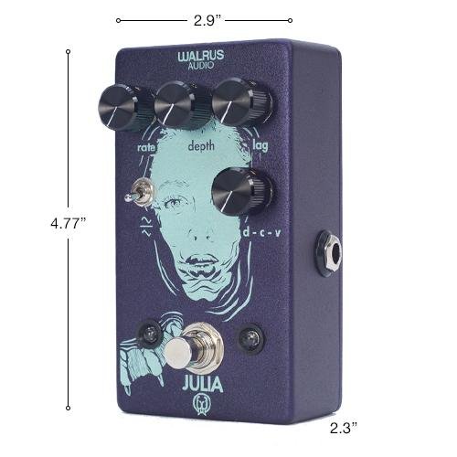Walrus Audio Julia Analog Chorus/Vibrato Guitar Effects Pedal - Thumbnail 5