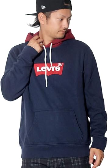 Amazon リーバイス Levi S Premium パーカー メンズ Usaモデル 0015 ネイビー L 並行輸入品 トレーナー パーカー 通販