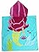 Athaelay Girls' Bath Towel, Toddler Hooded Poncho, Baby Girl's Swimwear Cover-Ups, Mermaid, Fit 1-5 Years Old