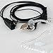 NSKI Air Acoustic Earpiece Headset for Two Way Radios UV-5R UV-B6 BF-888S UV-B6 UV-B5 Walkie Talkies 2-Pin Jack.