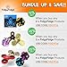 FidgyFidge Fidget Cube Anti-Stress Cube, Anxiety Toy, ADHD Fidget Toy for Better Focus and Stress Relief (Galaxy, Multi-Colored)