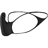 ChaoGii Sexy Mens Thong Low Rise Oil Shiny Mens G String T-Back Underwear Thongs Bulge Pouch Mens Lingerie