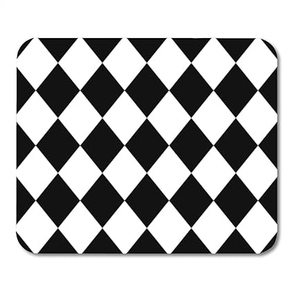 Amazon Com Semtomn Gaming Mouse Pad 9 5 X 7 9 Harlequin Black