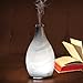 Ellestfun Essential Oil Diffuser 120ml, Handmade Glass Art Cloud Pattern,Ultrasonic Aromatherapy Diffuser with Intermittent Setting, Soft and Bright Night Light, Cool Mist Humidifier for Home
