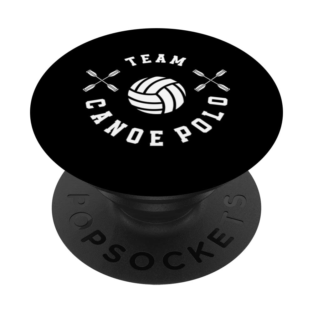 Team Canoe Polo Design Love Water Sports PopSockets Swappable PopGrip