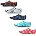 NBERA Water Barefoot Skin Shoes Aqua Socks Flexible Beach Swim Surf Sand Pool Yoga Aerobics Exercise