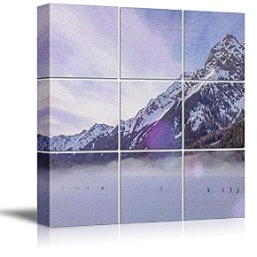 Calm Lake Home Artwork for Living Room Bedroom
