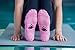 LUCKAYA 3 Pairs Anti-Slip Socks for Yoga Pilates Barre, Hospital and Maternity with a Cotton Gift Bag…