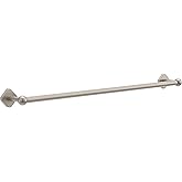 Franklin Brass Gainesville (1-Pack) 18'' Towel Rack w/ 6" Extender for Bathroom Satin Nickel Towel Bar for Bathroom Wall Mounted Towel Holder Rod GNV26-SN