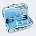 Apollo walker Insulin Cooler Travel Case Diabetic Medication Cooler with 2 Ice Pack and Insulation Liner(Light Blue)…