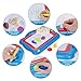 Tomons Magnetic Drawing Board , Doodle Board with Multi-Colors Drawing Screens, Erasable Sketch Writing Pad for Kids Toddler Boy Girl