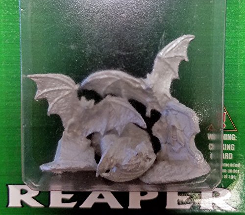 Giant Bats Miniature 25mm Heroic Scale Dark Heaven Legends Reaper Miniatures