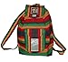 No Bad Days Baja Backpack Ethnic Woven Mexican Bag - RASTA