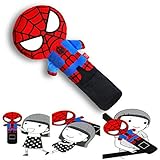Seatbelt Pillow for Kids, Car Pillow Seat Belt Cushion Kids Seatbelt Spider Superhero Pillow, Car Seat Belt Covers Child SeatHead Rest Support Shoulder Pad, Seat Strap