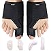 PediGoo Bunion Corrector Bunion Relief Kit (Bunion Splints, Gel Toe Protect Separator Sleeves, Toe Separators) for Hallux Valgus-Day/Night Time Support for Women Men