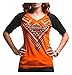 Harley-Davidson Women's Colorblocked Tribal Bar & Shield V-Neck Tee 5K32-HB75