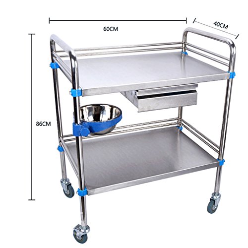 image for Multi-function trolley Medical Trolley Stainless Steel Trolley/Medical