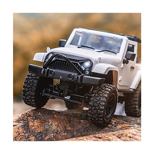 Weaston Wrangler 1:14 Full Scale Fernbedienungsauto 2.4G Elektro-RC-Car 4WD All Terrain Climbing RC Offroad-Fahrzeug…