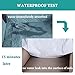 Turquoize 100% Waterproof Couch Covers for Pets 68 inch Couch Protector Waterproof Sofa Cover for 3 Cushion Couch Furniture Protector with Elastic Straps for Kids, Dog, Cat (Sofa 68