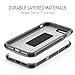 PureGear iPhone 8 Plus/7 Plus, DualTek Snap On Durable Slim Protective Stylish Shock Absorbing Case, Arctic White