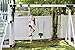 Swurfer Swingset Conversion Bracket - No Tree, No Problem, Convert Your Swingset into a Swurfset, Heavy Duty Horse Glider Bracket for Swing Set Attachment (Brown)