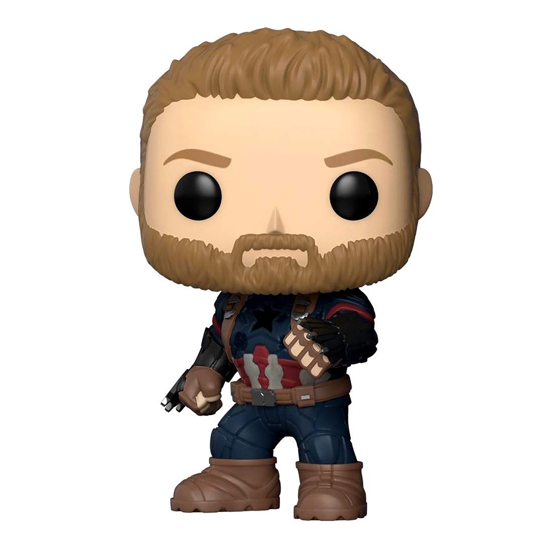 Funko Pop! Marvel: Avengers Infinity War - Captain America (Action Pose Exclusive) #299