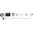 Napoleon 69211 Heavy Duty Rotisserie Kit for Large Grills