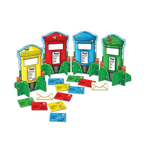 Orchard-Toys-Post-Box-Game Orchard Toys Post Box Game, A Fun Posting and Matching Game for Learning Colours, Educational, Family Game Perfect for…