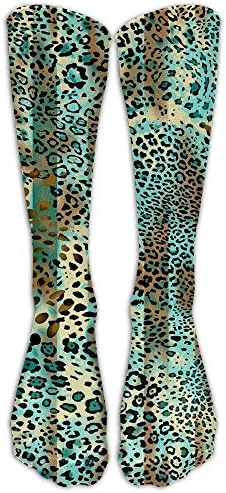 Animal Prints Knee High Graduated Compression Socks For Women And Men - Best Medical, Nursing, Travel &amp; Flight Socks - Running &amp; Fitness