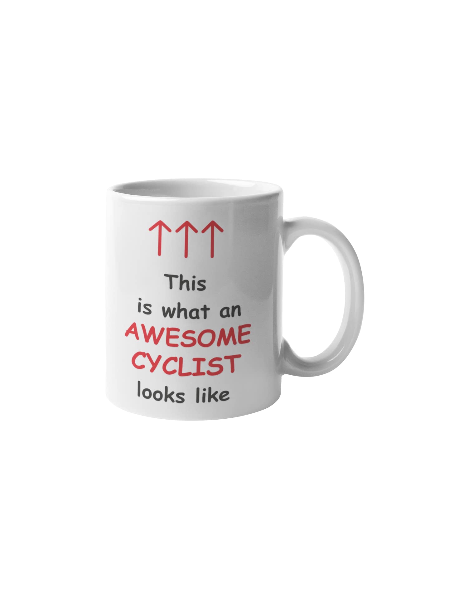 Super Lemon This is What an Awesome Sports Man Looks Like Mug Mothers Day Fathers Day Christmas Secret Santa Birthday Footballer Rugby Cricket Swimming Cycling (Awesome Cyclist)