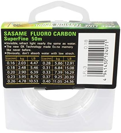 Sasame fluorocarbon superfine Clearance