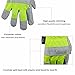 Kim Yuan Leather Work Gloves, Anti-slippery & Dirt-resistant, Perfect for Gardening/Construction/Motorcycle, Men&Women M/L/XL (L)