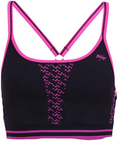 Girls Sports Bra, Seamless Keyhole Back Style, Medium Support