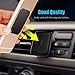 WixGear Metal Plates (8 Pack) with Adhesive for Magnetic Cradle-Less Mount - 4 Rectangle and 4 Round (Compatible with Magnetic Mounts) (Black)